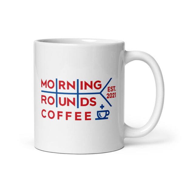 Morning Rounds Coffee Logo Mug