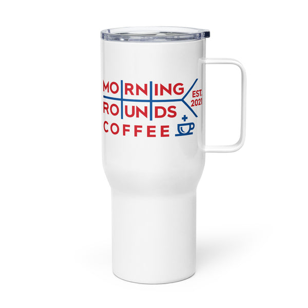 Morning Rounds Coffee Travel Mug with Lid