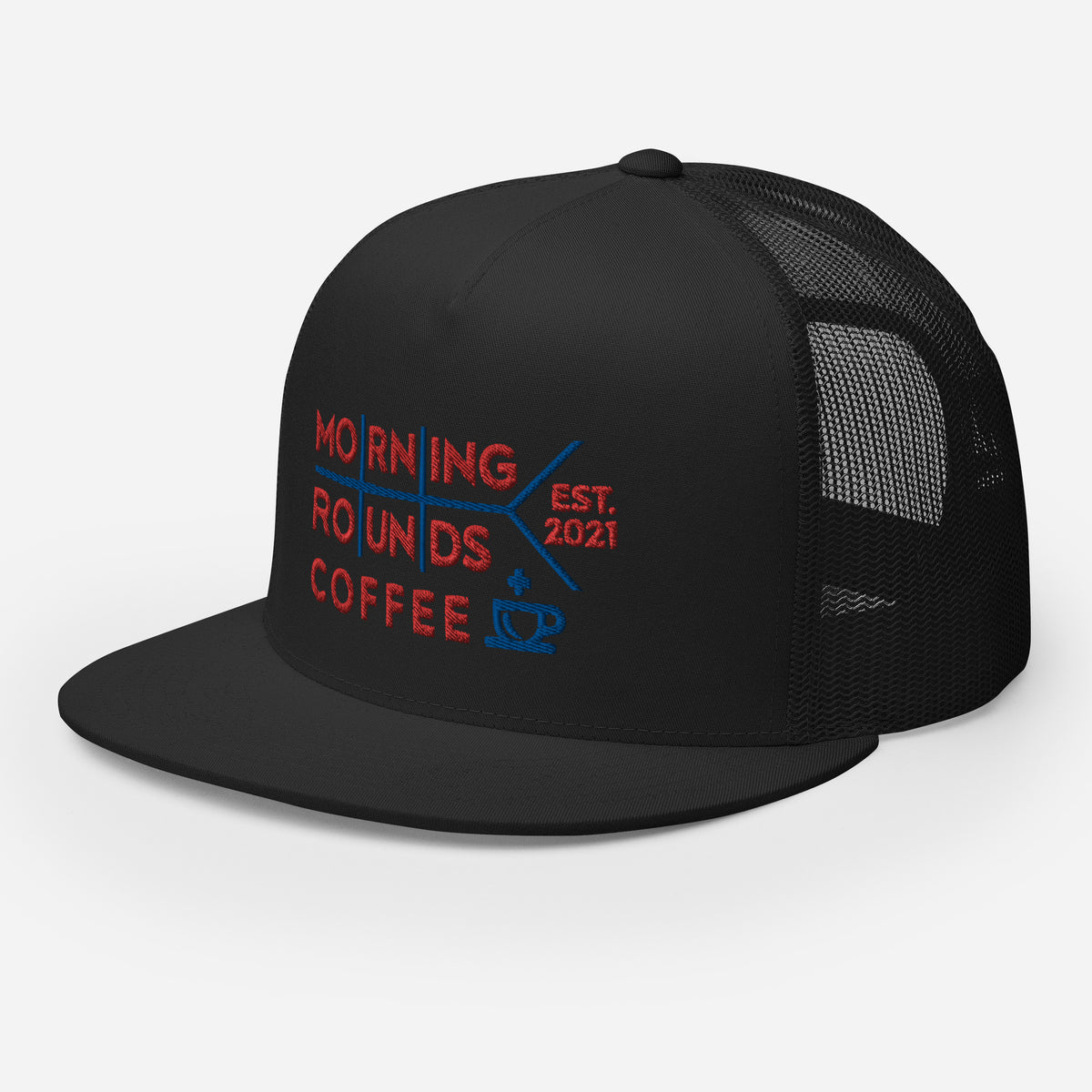 Morning Rounds Coffee Trucker Cap