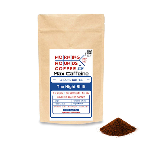 The Night Shift - Medium/Light roast - Max Caffeine