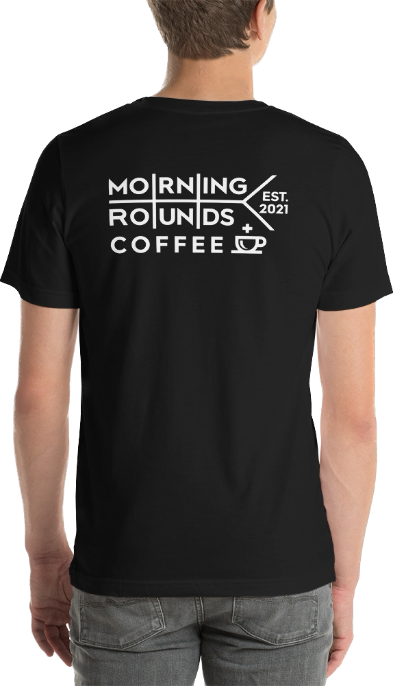 Morning Rounds Coffee Logo Tee