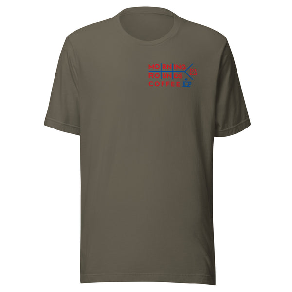 Morning Rounds Coffee t-shirt