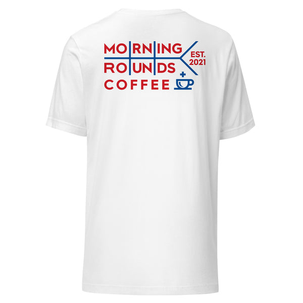 Morning Rounds Coffee Logo t-shirt