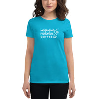 Women's Morning Rounds Coffee Color T-shirt