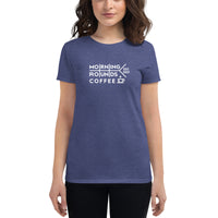 Women's Morning Rounds Coffee Color T-shirt