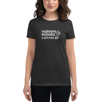 Women's Morning Rounds Coffee Color T-shirt