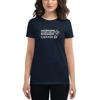 Women's Morning Rounds Coffee Color T-shirt