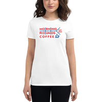 Women's Morning Rounds Coffee short sleeve t-shirt